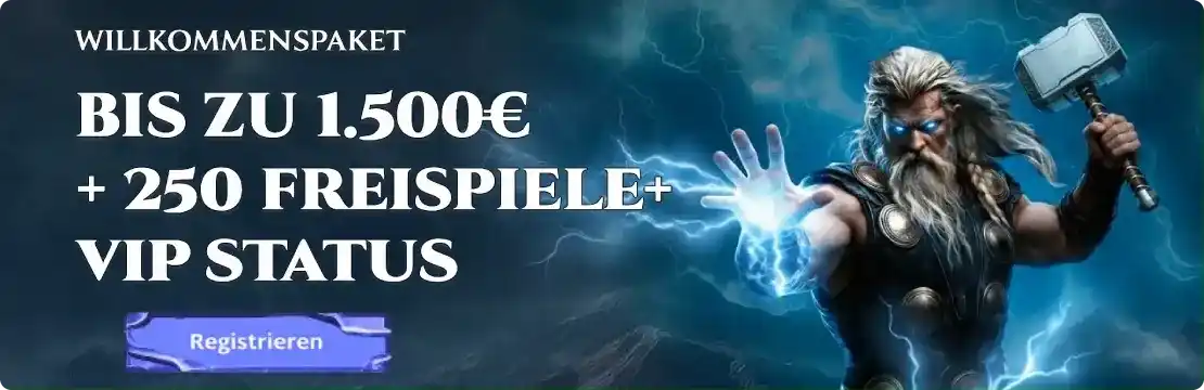 Thor Fortune welcome bonus offer